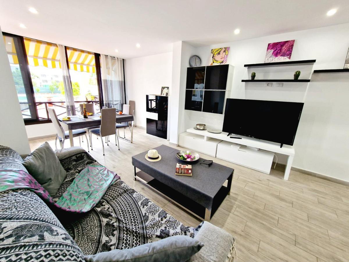 Luxury San Marino Apartment & Pool View Los Cristianos  Luaran gambar