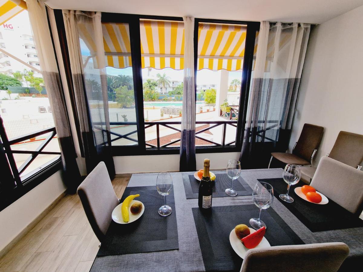 Luxury San Marino Apartment & Pool View Los Cristianos  Luaran gambar
